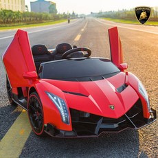 붕붕카 전동차 어린이 범퍼카 푸쉬카 리모컨 전동카, 전기 구동, 4륜 빨강 리튬 가위+리모컨+플라스틱휠