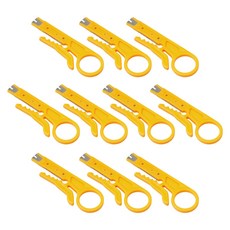 DUNIDEN UTP 랜선 탈피기 스트리퍼 개 LANCUTTER, 10개, LANCUTTER10