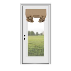 YSYY 100% 암막 프렌치 도어 커튼 주름 방지 방 다크닝 유리를 통해 빛과 열을 차단합니다. 드릴 프리 쉬운 설치 창문 커튼. 다크 그레이 패널 1개 76.2c