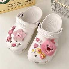 휘앤스타 귀여운 신발악세사리 실내화 꾸미기 파츠 10P