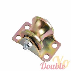 더블요 앵글 호차 U형 약3cm 가구미니바퀴 미닫이문호차 가구호차, 1개