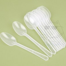 펀코 재사용 위생 수저 배달 숟깔 위생적인 10P 플라스틱스푼 플라스틱숟가락 플라스틱수저 일회용숟가락