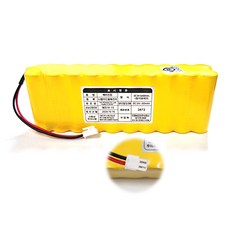 소방 예비전원 DC 24V 2X10 600mAh [SMH250RR 2P] 니켈카드뮴 축전지 비상구 유도등, 1개, 1개입