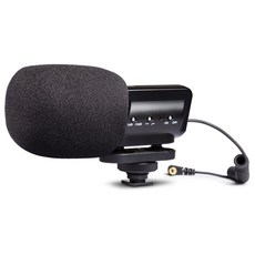 마란츠 프로 X-Y 스테레오 콘덴서 마이크 Audio Scope SB-C2 (디지털 카메라용), 블랙