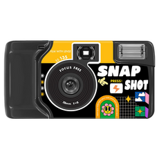 Haokon 일회용 플래시 풀 프레임 컬러 필름 카메라 27장, 1개, SNAPSHOT027