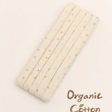 47-591 오가닉 더블니트 바이어스테이프 10mm_스카이 아기별, 1개, 스카이