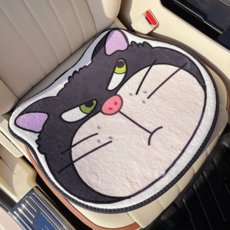 可愛路西法貓網紅, 【冬季毛絨】路西猫坐墊-前排1片