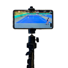 *나이거살래* 테봉이 테니스삼각대 핸드폰거치대 동영상 마운트 셀카봉 항공샷, 1개