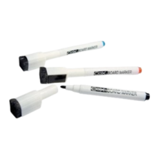 三燕COX SB-25 磁性白板筆 (附磁鐵/板擦), 1個, 紅