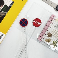 초등 교통안전 계기활동 보석십자수 교통표지판 아크릴자 꾸미기 방과후 방과후학교