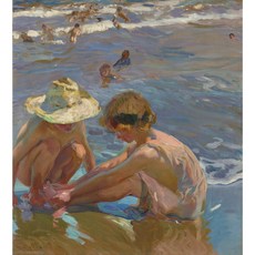 The Wounded Foot (Front) 아트포스터 감성선물 소로야, 그림만(매트지), 42x46.52