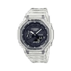 Casio 남성용 카시오 지샥 시계: 스켈레톤 시리즈 방수 GA-2100SKE-7AER 478778