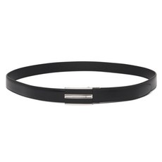 몽블랑 남성 클래식 플레이트 버클 벨트 BLACK MONTBLANC MB118421