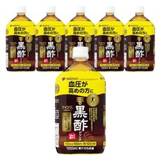 mizkan 味滋康 日本黑醋飲料, 6個, 1L