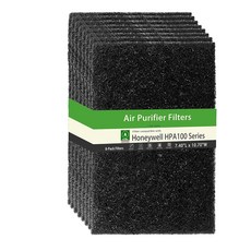 Honeywell HPA100 시리즈 공기 청정기와 호환되는 8팩 교체 필터 HPA100 104 105 090 094용 활성탄 프리 필터 교체품 250119, Honeywell HPA100 시리즈 공기 청정기와 호