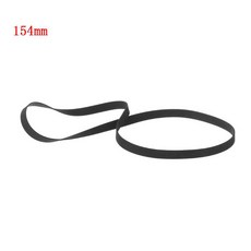 레코드 플레이어 워크맨 DVD CD-ROM 리피터 4mm/5mm 와이드 벨트 용 교체 턴테이블 고무 플랫 드라이브, [01] 154mm