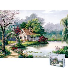 퍼즐피플 풍경 랜드마크 150피스 직소퍼즐, 수목산장 150피스, 1개
