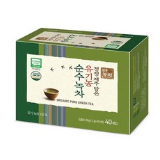 청정제주담은유기농순수녹차 1.2gx40T 다농원 _20260301EA, 1, 1.2g