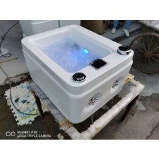 스파 족탕기 소형 마사지샵 욕조 특별 족욕기 네일샵, 기본 색상, 58cm-48cm-34cmspa