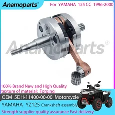 오토바이 엔진 크랭크축 어셈블리 부품은 1996-2000 야마하 YZ125 CC 5DH-11400-00-00에 적합합니다., 01 5DH-11400-00-00