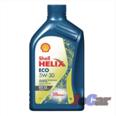 쉘 헬릭스 가솔린 디젤 LPG 엔진오일 ECO 5W30 ECT C2, 1L, 1개