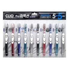 크리오 NEW 퍼펙션 항균이중미세모 칫솔 5+5입 X 1개