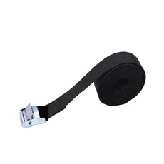 黑色織帶金屬扣件, 貨物綑綁帶, 1個