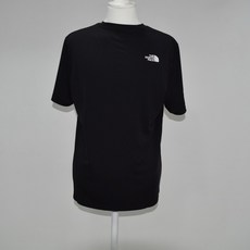 [국내매장판] 노스페이스 반팔티 티셔츠 스몰 로고 그래픽 라운드티 여름 휴가 운동 러닝 헬스 검정 흰색