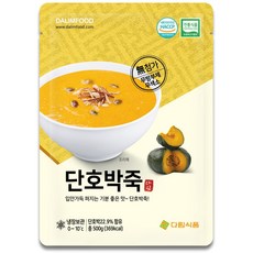 다림죽 다림 단호박죽, 500g, 5개