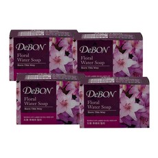 드봉 후레쉬 릴리 비누 90g 4개