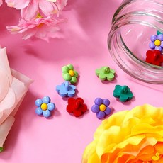 GOS 꽃단추 단추부자재 15mm 작은단추