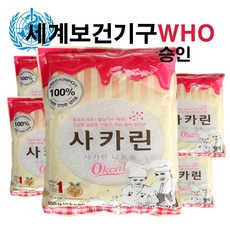 공식판매처 국내산100% JMC사카린100g 신화당 옥수수 뉴슈가 당원 스테비아OK, 100g, 5개