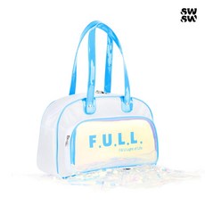 스윗스윔 홀로그램 포켓 반달 수영가방, 스카이블루