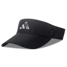 아디다스 골프 TS 2.0 썬바이저 남녀공용 스포츠 테니스 썬캡모자, IA9607 블랙, 1개