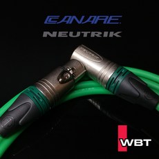 마이크 케이블 카나레 뉴트릭, 1개, 그린, 1m