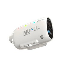 MUFU V40S 極光機 雙鏡頭 2K 機車行車記錄器 側邊款, 白色, V40S+鏡頭貼