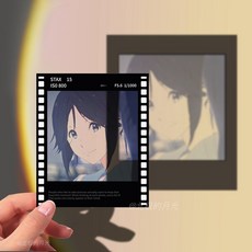 [울려라! 유포니엄] 리즈와 파랑새 애니메이션 투명필름 반전 필름 노조미 미조레 굿즈, B형