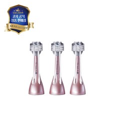 전동칫솔 쿨샤 리필모 12개입(7D 고급형 성인용), 부드러운모, 로즈골드, 12개