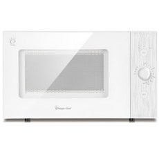 매직쉐프 플랫전자레인지 다이얼식 20L 화이트, MEM-GD20FW