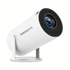 미니 휴대용 프로젝터 4K Wi-Fi 6 BT 5.2 업그레이드 휴대용 프로젝터 풀 HD 지원 휴대폰/PC/TV /HDMI /PS5/노트북 자동 키스톤 홈 시어터 180° 회