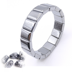 테라헤르츠 건강팔찌 파워스톤 원석 패션 주얼리, 1개