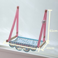 貓咪吊床 寵物睡床 吸盤掛床, 1個, 吊床【建議8公斤內】