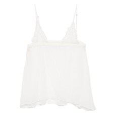 키키드몽파르나스 테틴 레이스 캐미솔 탑