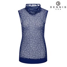 데니스골프 DENNIS 여성)메쉬 전판프린트 베스트형_NAMMLSV163