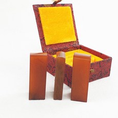 착색 부용석세트 3푼 (두인 케이스 포함)-0.9cm