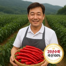 천일 국산 햇 고춧가루 중간굵기 보통매운맛, 1개, 1kg