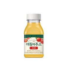(서울우유)신선한 아침에 냉장 프리미엄 천연과즙주스 사과210ml, 210ml, 18개