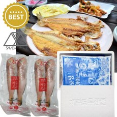 세이브마스터 제주옥돔 2마리 300g내외 2팩 제주도옥돔 옥돔 통옥돔 손질 진공 낱개 포장, 1세트