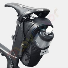 WOLF BASE【水壺 尾包】防潑水 綁帶式 公路車【SHB-01】, 1個