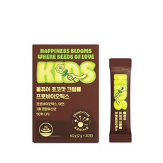 비비드몽타주 올퓨어 키즈 초코맛 크럼블 프로바이오틱스 30포, 30개